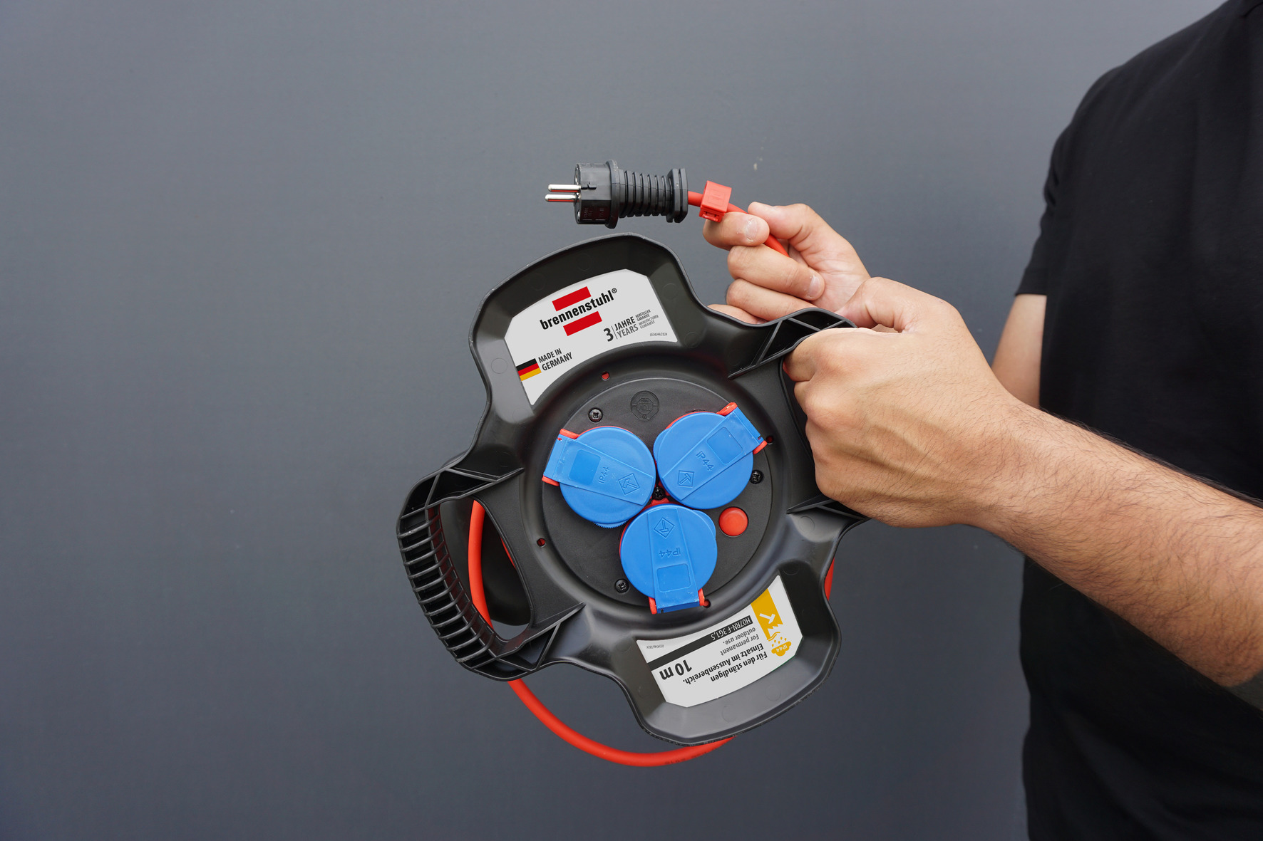 Robust drum body designed to withstand the heaviest loads