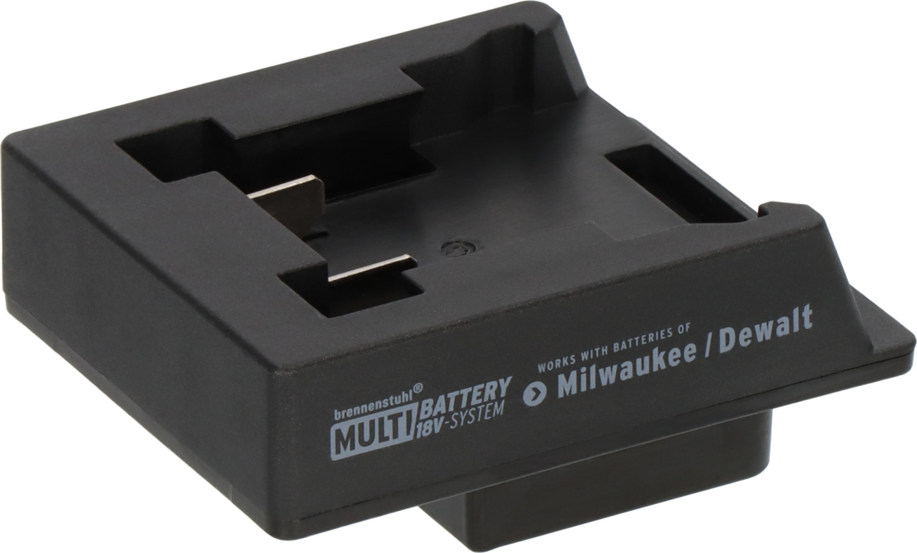 Dewalt battery adapter milwaukee best sale