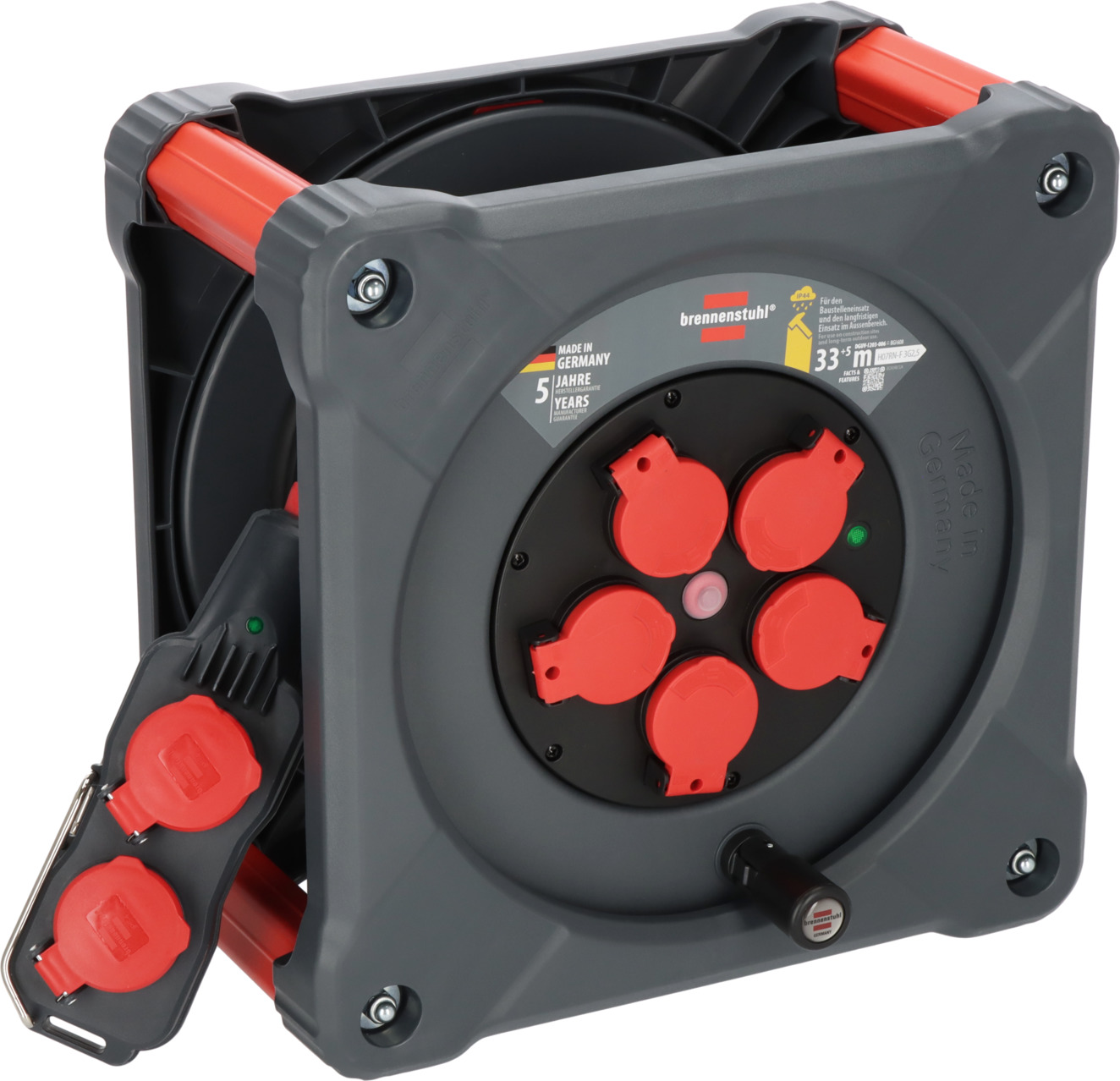 Stable and perfect cable routing - on all four sides