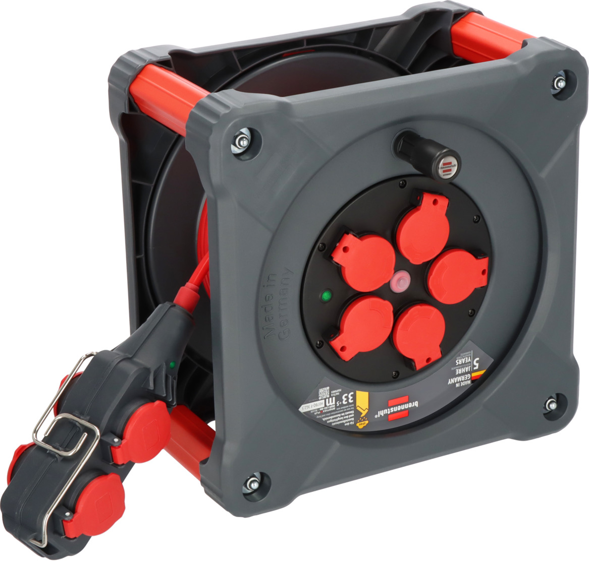 Stable and perfect cable routing - on all four sides