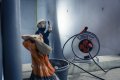  - Insulated steel cable reel for the construction site